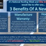 National Roofing Week Burlington Wi