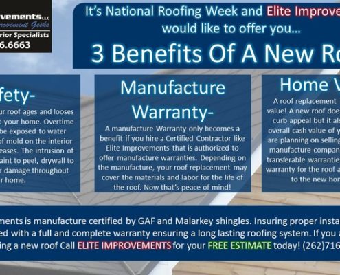 National Roofing Week Burlington Wi